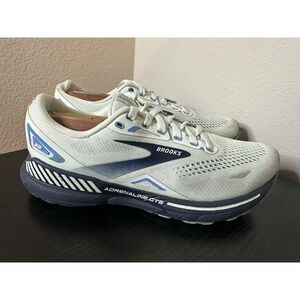 Brooks Shoes Womens Size 9.5 Blue Adrenaline GTS 23 Running 1203811B471 Gym